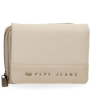 Pepe Jeans Borse da viaggio in finta pelle beige e - Neutro