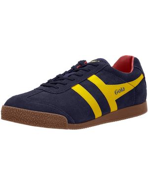 Gola Harrier Suede Sneaker - Blau