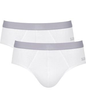 Sloggi Hombre Go ABC 2.0 Brief 2P - Blanco