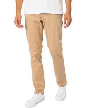GANT Slim Twill Chinos Dress Trousers - Blue