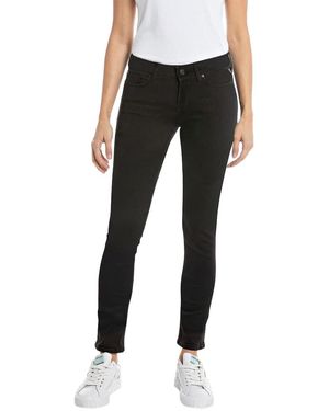 Replay Jeans Hyperflex Forever Dark mit Stretch - Schwarz