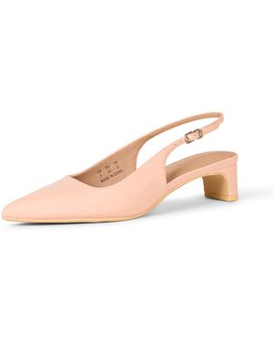 Amazon Essentials Slingback Block Heel - Pink