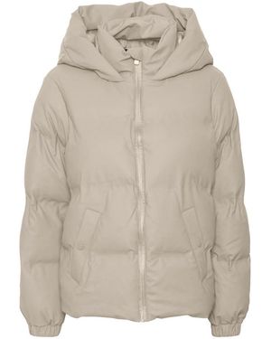 Vero Moda VMNOE AW23 Short Coated Jacket BOOS - Natur