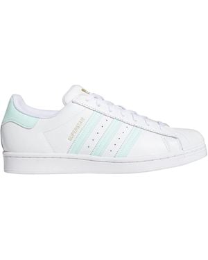 adidas Originals Superstar Sneakercloud White/clear Mint/gold Metallic Size 12 - Black