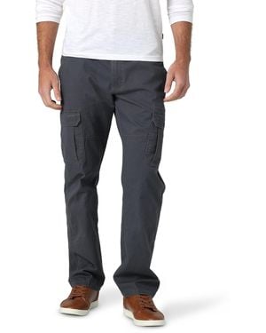 Wrangler Relaxed Fit Stretch Cargo Pant Casual - Gray