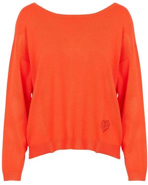 Liu Jo Liu-jo Maglioncino Donna Arancio Wf3128 ma18f ARANCIO XL - Rosso