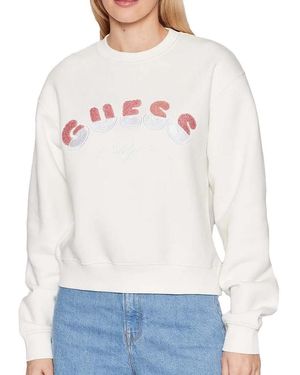 Guess White Sweatshirt Rutha