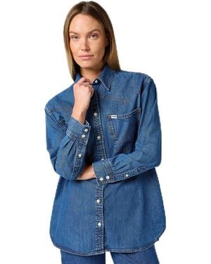 Wrangler Loose Shirt - Blue