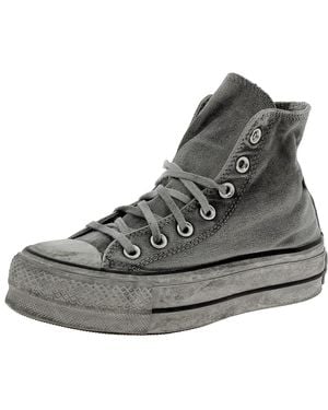 Converse Chuck Taylor All Star Hi Lift Canvas Ltd Trainer - Grey
