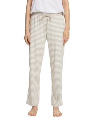 Esprit Modern Stripes Co Nwsus S.p.ll Pyjama Bottom - Natural