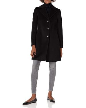 Calvin Klein Wool Coat Wollmantel - Schwarz