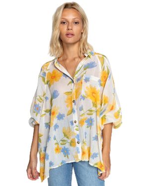 Billabong Camicia a maniche lunghe Isabel - Bianco