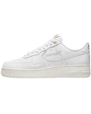 Nike Air Force 1 07 Prm Uomo Trainers DQ7664 Sneakers Scarpe - Bianco