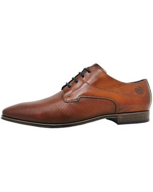 Bugatti Scarpe stringate da uomo Morino Eco in vera pelle marrone per ufficio e festività. marrone