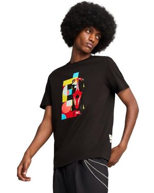 PUMA S Ferrari Race Tonal Big Shield T-shirt - Black