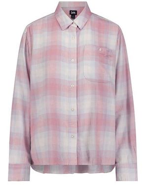 Lee Jeans Regular Western Shirt Hemd für - Weiß