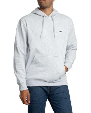 Vans Hombre Sudadera con Capucha Y Logotipo En El Pecho Izquierdo - Gris