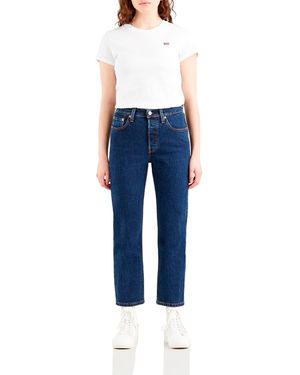 Levi's 501 Crop Vaqueros - Azul