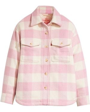 Levi's Edie Packable Chaqueta - Rosa
