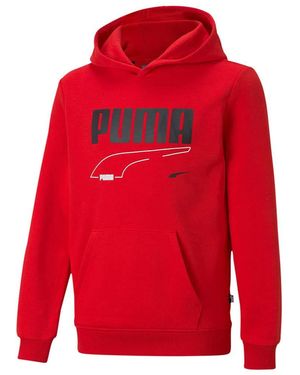 PUMA Rebel Hoodie Tr B Sweatshirt Voor - Rood