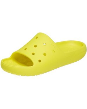 Crocs™ Sandalo Classic Slide V2 unisex per adulti - Giallo