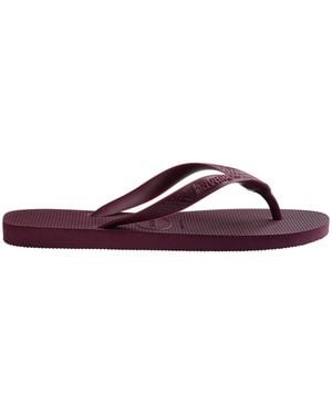 Havaianas Top Senses S Flip Flops Purple Soil 8 Uk