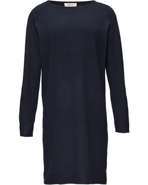 S.oliver Kleid Langarm - Blau