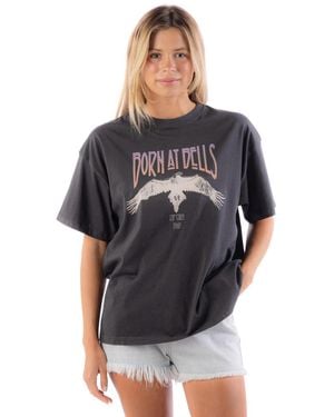 Rip Curl Heritage Crew Neck Short Sleeve T-shirt Tee - Black
