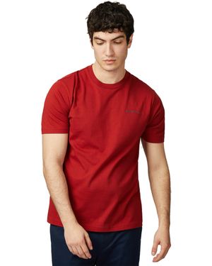 Ben Sherman T-shirt da uomo a maniche corte - Rosso