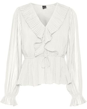 Vero Moda Female Top VMDORA Top - Weiß