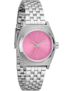 Nixon Stainless Steel Small Watch - Pink