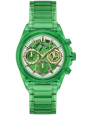 Guess Green Dial Women Analog Watch - Gw0650l3, Green