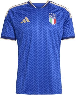 adidas S Italy Home Shirt World Cup 2026 Short Sleeve Blue/white S
