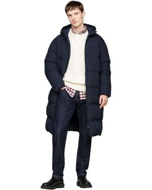 Tommy Hilfiger Doudoune Down Parka avec Capuche - Noir