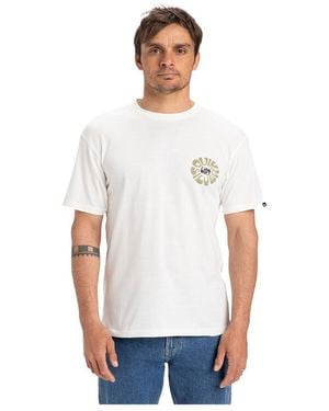 Quiksilver Evo Roads End Short Sleeve T-shirt S White