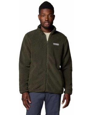 Columbia Rugged Ridge 3 Sherpa Full Zip Pile Intera - Verde
