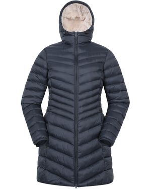 Mountain Warehouse Thermal Tested -40°c Puffer Coat With Microfibre Insulation - Blue
