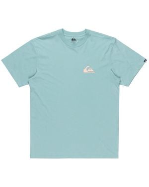 Quiksilver Ev Mini Logo Ss T-Shirt - Blau
