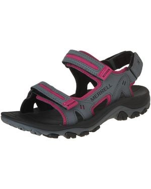 Merrell , Huntington Sport Convert Sandal, Rock, 5.5 Uk - Black