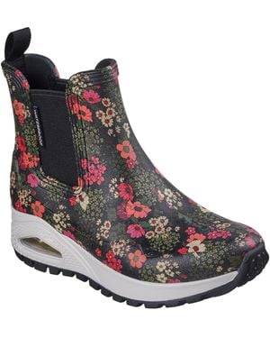Skechers Street Uno Rugged Dancing N The Rain Sneaker 177183 Bkmt Black Multi - Bruin