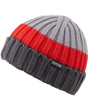 Regatta S Davion V Cable Knit Winter Beanie - Red