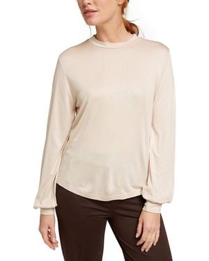 Esprit Collection 080eo1k308 T-shirt - Natural