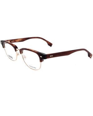 BOSS Gafas de Vista BOSS 1382 T5U GOLD BROWN HORN 50/19/145 Hombre - Negro