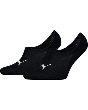 PUMA Füsslinge 2er Pack Socken schwarz