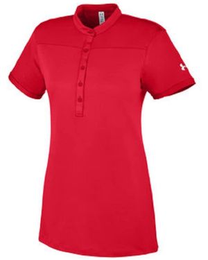 Under Armour Ladies' Corporate Performance Polo 2.0 - Rot