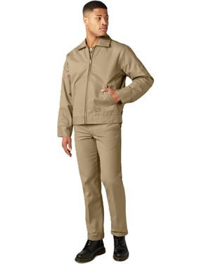Dickies Big & Tall Unlined Eisenhower Jacket - Natural