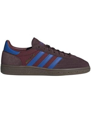 adidas Mens Handball Spezial Lace Up Trainers Shoes Casual - Blue, Red, Blue, Red, 10.5 Uk