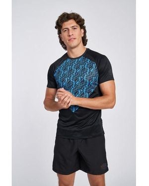 Umbro Pro Training Graphic Jersey T-Shirt - Blau