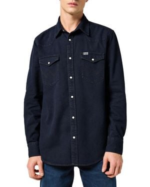 Wrangler Western Shirt - Blue
