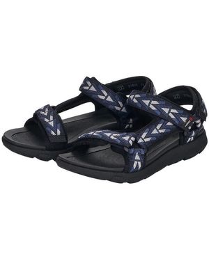 Rieker R Evolution Trekking Sandale blau 20802-14-42-pazififkschwar-G